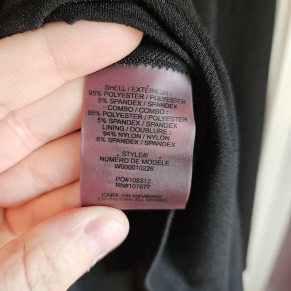 EUC Alice + Olivia Employed black peplum back‎ zip top Small Revolve - Picture 3 of 4